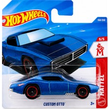 Hot Wheels Custom Otto Mavi Metal Model Araba 164 156250 Mattel