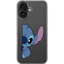 Moonset Iphone 16 Uyumlu Baskılı Yumuşak Silikon Şeffaf Telefon Kılıfı