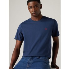 Levi's Ss Orıgınal Lacivert Erkek T-Shırt 56605-0077