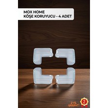 Vaelmont Darbe Önleyici Köşe Koruyucu Seti, Kolay Takılan Güvenlik Aksesuarı Koruyucu ve Kilit