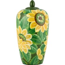 Evdema Seramik Dekoratif Vazo 21*21*38 cm