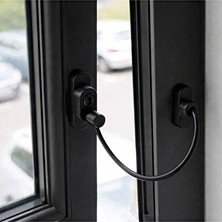 Vaelmont Pvc Pencere Güvenlik Kilidi, Çocuk Koruma Sistemi ile Güvende Kalın Koruyucu ve Kilit