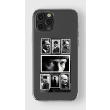 Moonset Iphone 12 Pro Max Uyumlu Baskılı Yumuşak Silikon Şeffaf Telefon Kılıfı
