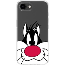 Moonset Iphone 16E Uyumlu Baskılı Yumuşak Silikon Şeffaf Telefon Kılıfı