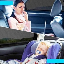 Vaelmont Çift Adet Yan ve Arka Cam Güneşlikleri - Pratik Koruma Oto Güneşlik Perde