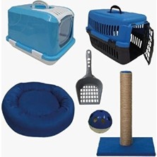 Vaelmont Bio Sand Mavi Kedi Başlangıç Seti ile Temizlik ve Konfor Bir Arada Kedi ve Köpek Yatağı
