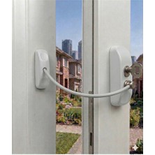 Vaelmont Pvc Uyumlu Pencere Güvenlik Kilidi - Çocuk ve Hırsız Koruması Koruyucu ve Kilit