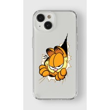 Moonset Iphone 13 Mini Uyumlu Baskılı Yumuşak Silikon Şeffaf Telefon Kılıfı