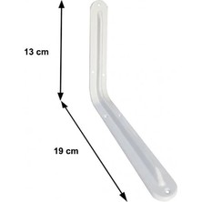 Aesco Raf Altı 6x8 mm Beyaz