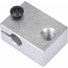 Vaelmont V6 3D Yazıcı Alüminyum Extruder Isıtıcı Bloğu - Uyumlu ve Güçlü Koruyucu ve Kilit