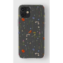 Moonset Iphone 12 Mini Uyumlu Baskılı Yumuşak Silikon Şeffaf Telefon Kılıfı