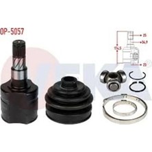 Odm Opel Corsa D  1.3 16 Valf  Aks Kafası Iç