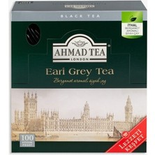 Ahmad Tea Earl Grey Bardak Poşet Çay 100’LÜ 200 G