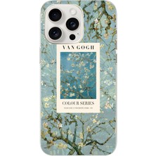 Moonset Iphone 15 Pro Uyumlu Baskılı Yumuşak Silikon Şeffaf Telefon Kılıfı