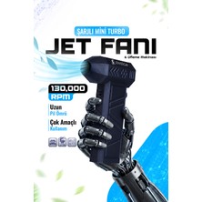 Yeni Yaprak Üfleme Makinesi Ensiga 130.000RPM