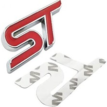 Vaelmont Kırmızı Metal Arma Amblem Logo ile Arka Kapak Dekoru Oto Güneşlik Perde