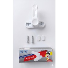Vaelmont Pvc Uyumlu Çocuk Emniyet Kilidi, Hırsız Güvenlik Mandalı Koruyucu ve Kilit