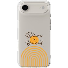 Moonset Iphone 17 Air Uyumlu Baskılı Yumuşak Silikon Şeffaf Telefon Kılıfı