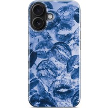 Moonset Iphone 16 Plus Uyumlu Baskılı Yumuşak Silikon Şeffaf Telefon Kılıfı