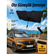 Vaelmont Dacia Sandero Stepway 1.6 Euro5 Uyumlu Güneşlik Şemsiyesi Oto Güneşlik Perde