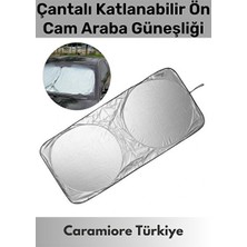 Vaelmont Uv Koruyucu Çift Katmanlı Katlanabilir Ön Cam Güneşliği Oto Güneşlik Perde