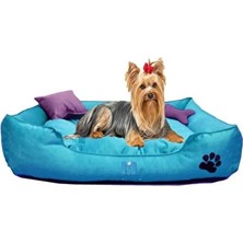 Vaelmont Orta Irk Kedi ve Köpekler Için Ultra Soft Yatak Kedi ve Köpek Yatağı
