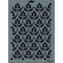 Aesco Rich New Seri N-157 Stencil 35X25 cm