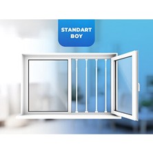 Vaelmont Ayarlanabilir Pencere Güvenlik Bariyeri - 80-130 cm Kapsamında Koruyucu ve Kilit