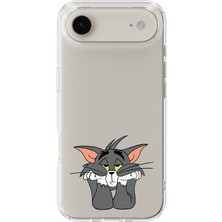 Moonset Iphone 17 Air Uyumlu Baskılı Yumuşak Silikon Şeffaf Telefon Kılıfı