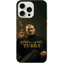 Moonset Iphone 16 Pro Uyumlu Baskılı Yumuşak Silikon Şeffaf Telefon Kılıfı