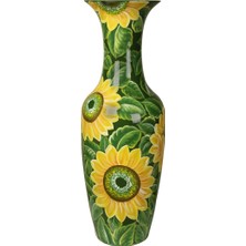 Evdema Seramik Dekoratif Vazo 30*30*100 cm