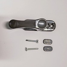 Vaelmont Çocuk Güvenliği Için Pvc Kapı ve Pencere Mandalı, 2'li Set Koruyucu ve Kilit