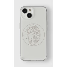 Moonset Iphone 15 Plus Uyumlu Baskılı Yumuşak Silikon Şeffaf Telefon Kılıfı