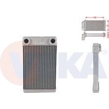 Chevrolet / Yeni Aveo (T300)  Kalorifer Peteği Veka