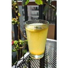 Qualitev 4 Adet Şeffaf Cam Bardak Seti 375 ml Orven Seri Meşrubat Su Limonata Bardağı