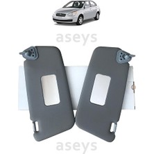 Vaelmont Hyundai Accent Era Için Güneşlik Takım Seti Oto Güneşlik Perde