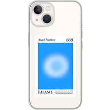 Moonset Iphone 15 Uyumlu Baskılı Yumuşak Silikon Şeffaf Telefon Kılıfı