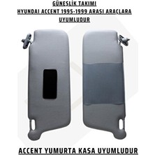 Vaelmont Hyundai Yumurta Kasa Güneşlik Takımı, Araç Için Koruyucu Tasarım Oto Güneşlik Perde