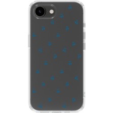 Moonset Iphone 16E Uyumlu Baskılı Yumuşak Silikon Şeffaf Telefon Kılıfı