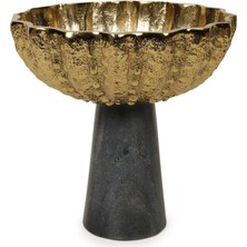Evdema Vitale Granit Metal Boncuklu Kase 20*20 cm
