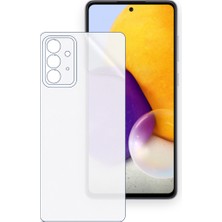 Schitec Samsung Galaxy A72 5g Uyumlu Arka Yüzey Hidrojel Koruyucu Film