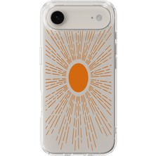 Moonset Iphone 17 Air Uyumlu Baskılı Yumuşak Silikon Şeffaf Telefon Kılıfı