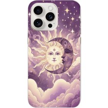 Moonset Iphone 13 Pro Uyumlu Baskılı Yumuşak Silikon Şeffaf Telefon Kılıfı