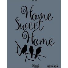 Aesco Rich New Seri N-429 Stencil 35X25 cm