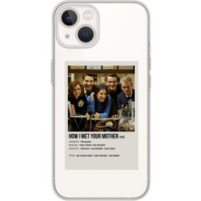 Moonset Iphone 15 Uyumlu Baskılı Yumuşak Silikon Şeffaf Telefon Kılıfı