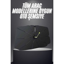 Vaelmont Tüm Araçlara Uygun Katlanabilir Uv Işınlarına Karşı Şemsiye Güneşlik Oto Güneşlik Perde