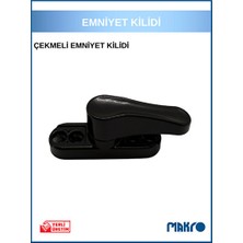 Vaelmont Pvc Kapı ve Pencere Güvenlik Kilidi - Çocuklar Için Güvenlik Çözümü Koruyucu ve Kilit