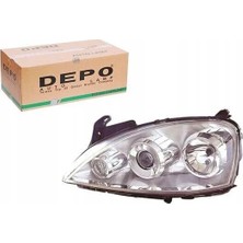Depo Opel / Corsa C - Combo C 1.sınıf Mercekli Far Sol