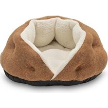 Vaelmont 60CM Paris Terra Kedi ve Köpek Yatağı, Şık ve Konforlu Uyku Alanı