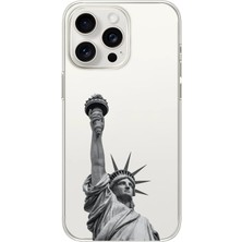 Moonset Iphone 14 Pro Max Uyumlu Baskılı Yumuşak Silikon Şeffaf Telefon Kılıfı